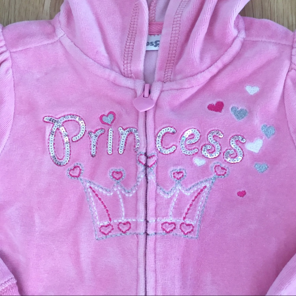 Velour Pink Princess Sweatsuit💕